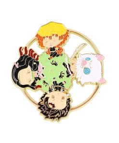 Demon Slayer 'Tanjirou Nezuko Inosuke Kyojuro | Cute' Enamel Pin