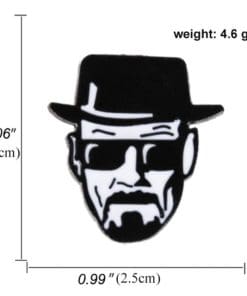 Alternative view of Breaking Bad 'Heisenberg | Walter White Sr.' Enamel Pin