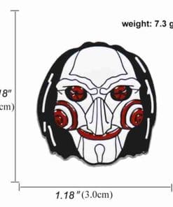 Alternative view of Saw 'Billy the Puppet' Enamel Pin