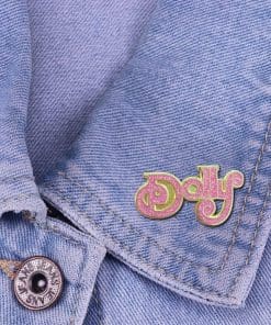 Alternative view of Dolly Parton 'Shimmering Dolly' Enamel Pin