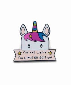 Unicorn 'I'm Limited Edition' Enamel Pin