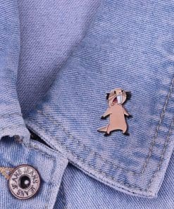 Kim Possible 'Frightened Rufus' Enamel Pin - Image 3