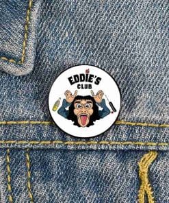 Stranger Things 'Eddie's Club' Enamel Pin