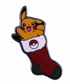 Pokemon 'Pikachu | Santa Sock' Enamel Pin