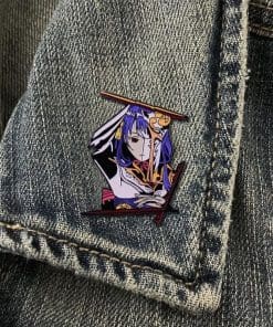 Alternative view of Genshin Impact 'Fierce Raiden Shogun' Enamel Pin