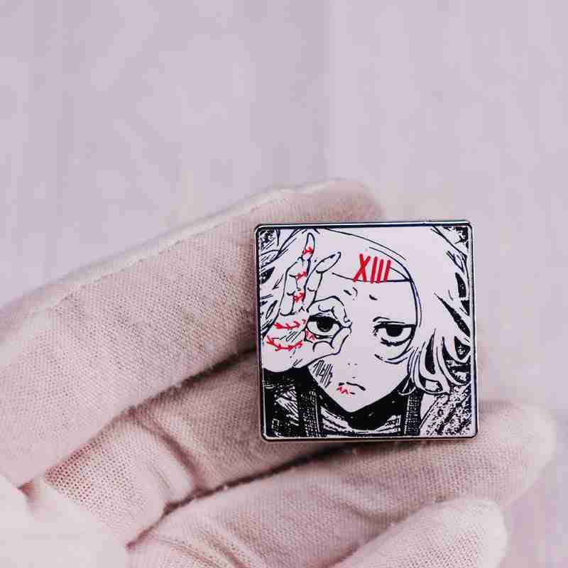 Tokyo Ghoul 'Juuzou |Anti-Hero' Enamel Pin - Image 2