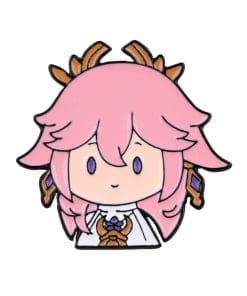 Genshin Impact 'Yae Miko Chibi' Enamel Pin