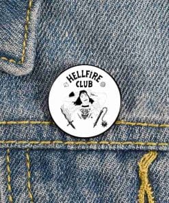 Stranger Things 'Hellfire Club | Devil Horn' Enamel Pin
