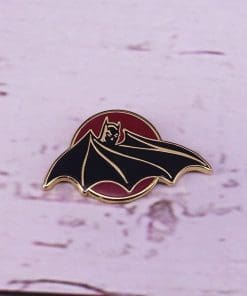 Alternative view of Batman 'Black Cape' Enamel Pin