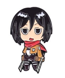 Attack on Titan 'Mikasa | Tired Soldier' Enamel Pin