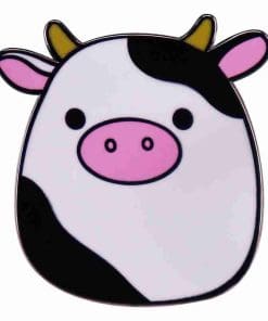 Alternative view of Squishmallows 'Connor the Cow' Enamel Pin
