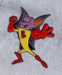 Alternative view of Batfink Enamel Pin