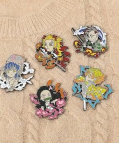 Demon Slayer 'Rengoku | Blazing Sun' Enamel Pin - Image 3