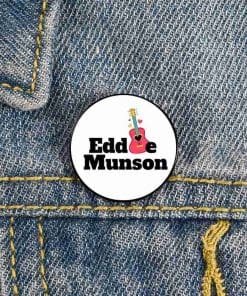 Stranger Things 'Eddie Munson | Guitar' Enamel Pin