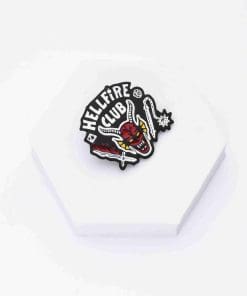 Alternative view of Stranger Things 'Hellfire Club' Enamel Pin