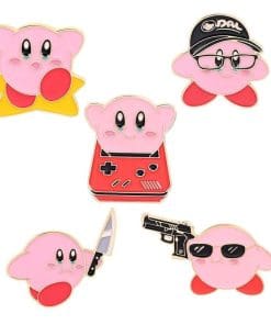 Alternative view of Kirby 'Gunshot' Enamel Pin
