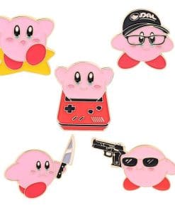 Alternative view of Kirby 'Killer Knife' Enamel Pin