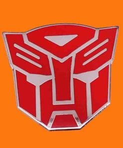 Alternative view of Transformer 'Optimus Prime' Enamel Pin