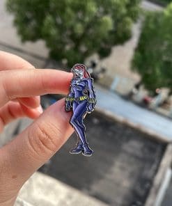 Alternative view of Black Widow 'Natasha Romanoff' Enamel Pin