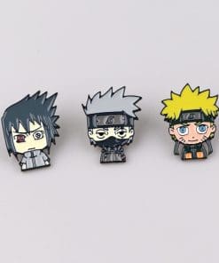 Alternative view of Naruto 'Madara Uchiha Cute Chibi' Enamel Pin