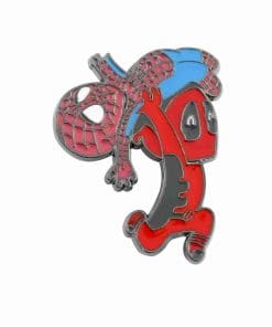 Spiderman & Deadpool Chibi Enamel Pin