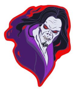 Alternative view of Morbius 'Living Vampire' Enamel Pin