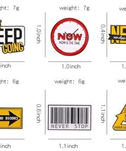 Never Underestimate Me Enamel Pin - Image 6