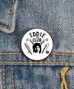 Stranger Things 'Eddie Club' Enamel Pin