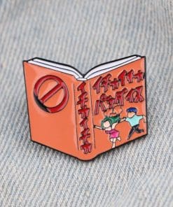 Alternative view of Anime Comic Book Enamel Pin