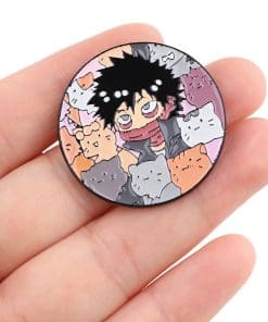 Alternative view of My Hero Academia 'Dabi | Cat Whisperer' Enamel Pin