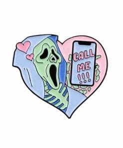 Scream 'Scary Ghost Heart' Enamel Pin