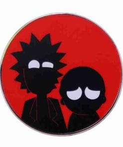 Rick and Morty 'Silhouette' Enamel Pin