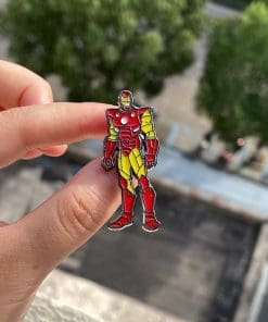 Alternative view of Iron Man 'Tony Stark Armor' Enamel Pin