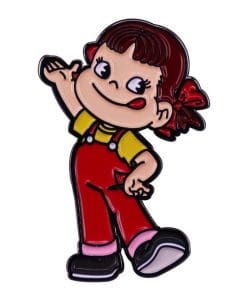 Fujiya Mascot 'Peko Chan' Enamel Pin
