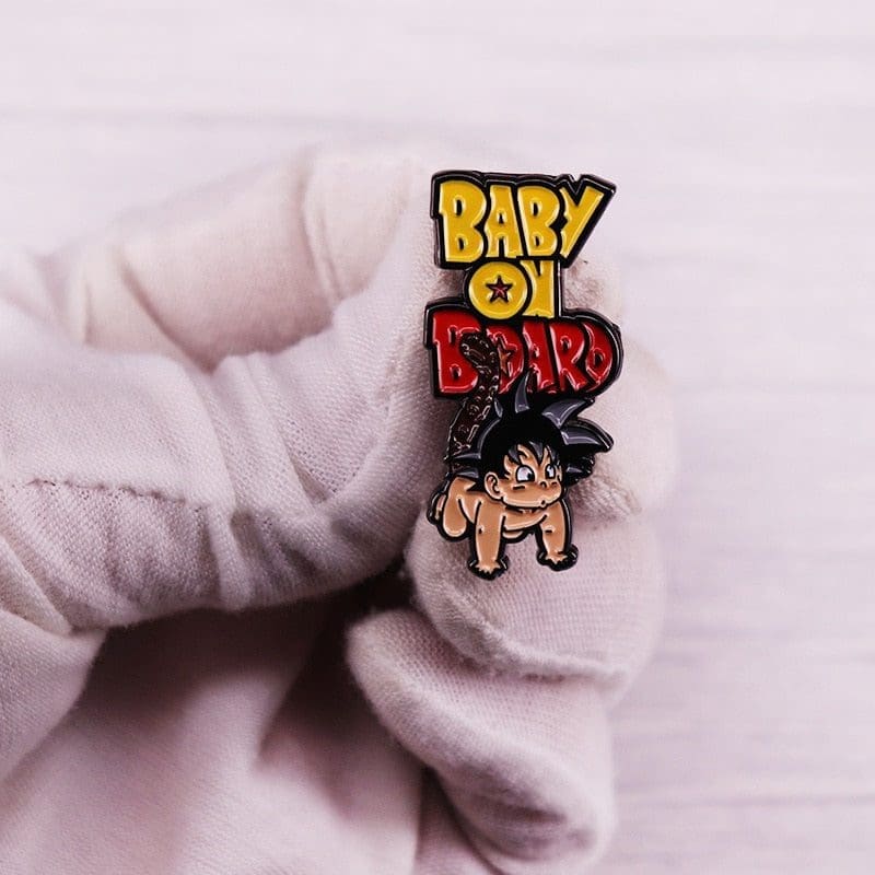 Dragon Ball Z 'Baby on Board' Enamel Pin - Image 2