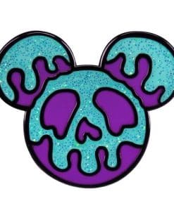 Halloween Mickey 'Dripping Skull' Enamel Pin