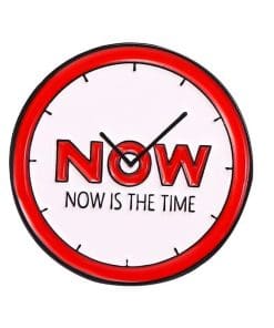 Now is The Time Enamel Pin