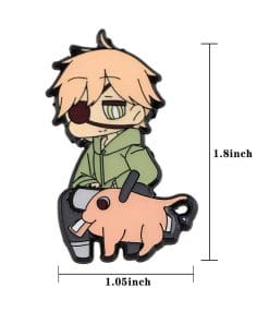 Chainsaw Man 'Pochita and Denji Chibi' Enamel Pin - Image 7