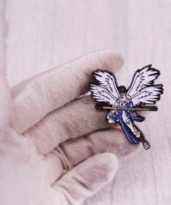 Alternative view of Digimon Adventure 'Angemon' Enamel Pin