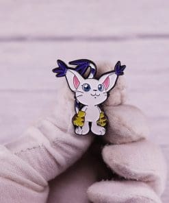 Alternative view of Digimon Adventure 'Tailmon' Enamel Pin