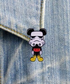 Mickey x Stormtrooper Enamel Pin - Image 3