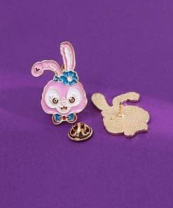 Alternative view of Duffy and Friends 'StellaLou Head' Enamel Pin