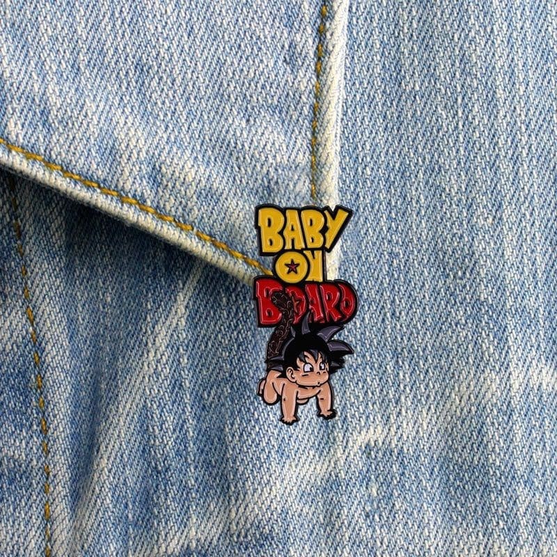 Dragon Ball Z 'Baby on Board' Enamel Pin - Image 3