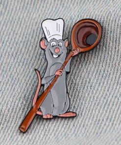 Alternative view of Ratatouille 'Remy | Little Chef' Enamel Pin