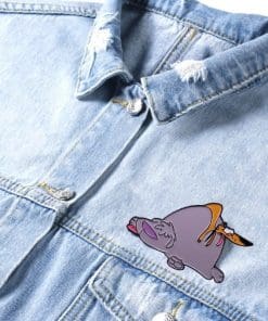 2 Stupid Dogs 'Lazy Day | Big and Little Dog' Enamel Pin - Image 3