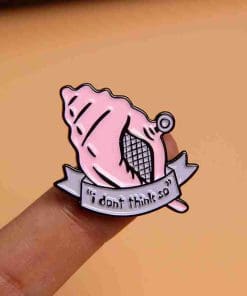Spongebob Squarepants 'Magic Shell | I Don't Think So' Enamel Pin