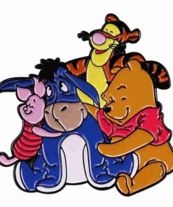 Winnie the Pooh and Friends Enamel Pin