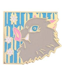 Demon Slayer 'Hashibira Pig Face' Enamel Pin