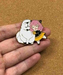 Alternative view of Spy x Family 'Anya and Bond' Enamel Pin