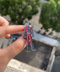 Alternative view of Ant Man 'Scott Lang' Enamel Pin